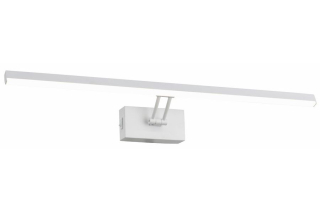 LESTER nástenné svietidlo s vypínačom biele LED/8W/4000K, dĺžka 60cm, IP20